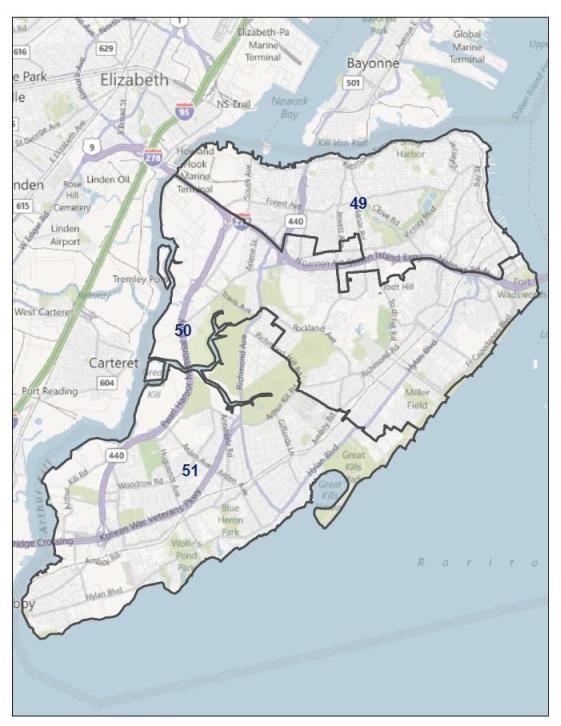 New York City Council Districts Map